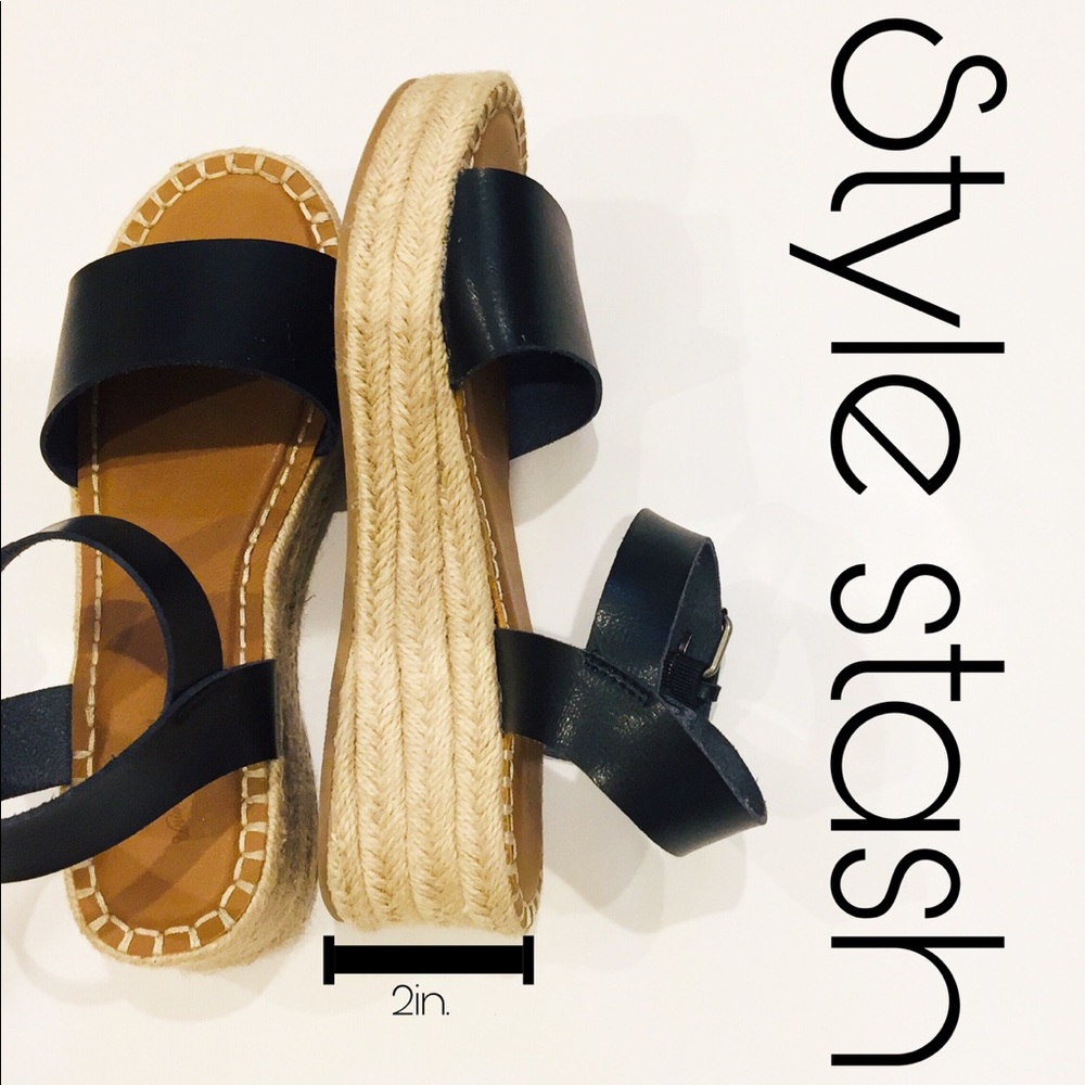 Black sandals